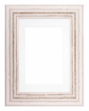 Buy London Reverse White Shabby Chic Distressed Rustic Photo Frame - Free UK Delivery. Made in UK.|||