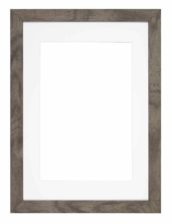 Buy Rustic Flat Grey Shabby Chic Photo Frame - Free UK Delivery. Made in UK.|||