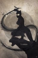 Catwoman Framed A3 Poster Art