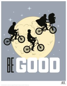 ET Be good Framed Art Print