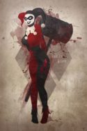 Harley Quinn Framed A3 Poster Art