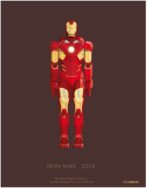 Iron Man Fred Birchal Framed Art Print