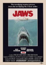Jaws Framed A3 Poster Art
