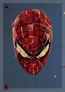 Spiderman Frame Poster (Peter Face)