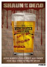 Shaun of the Dead The Wincester Tavern Framed A3 Poster Art