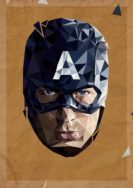 Captain America Framed Poster (Steve Face)