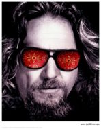 The Big Lebowski Framed Poster Art