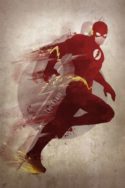 The Flash Framed A3 Poster Art