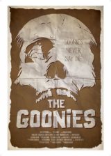 Goonies Framed A3 Poster Art
