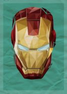 Iron Man Framed Poster (Tony Face)